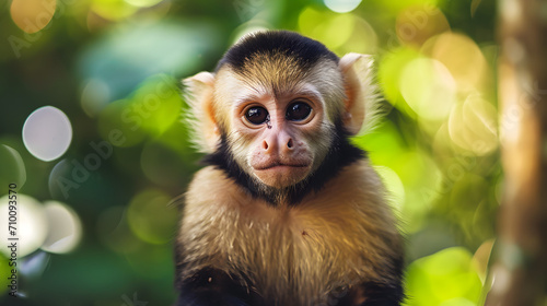 Capuchin monkey photo