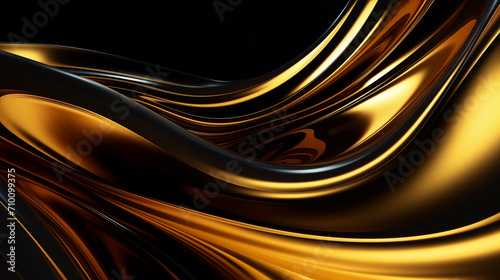 A black and gold background with a gold and black background. 