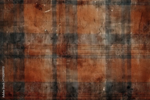 Rust plaid background texture