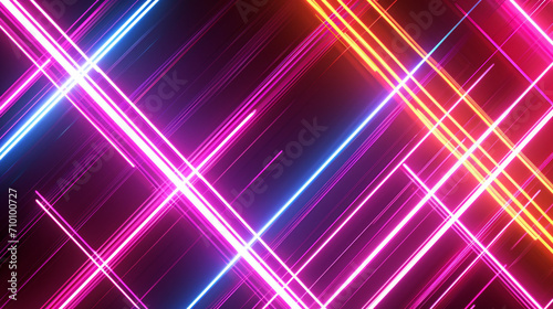 abstract background  lines  multicolor neon 