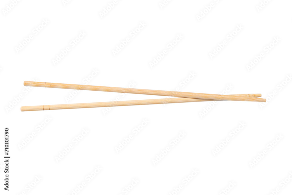 Sushi chopsticks isolated on a white background. Sushi chopsticks isolated on a white background.
