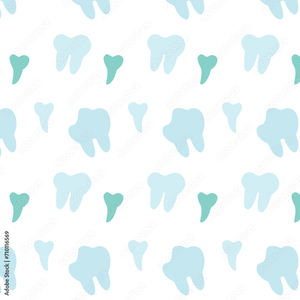 Repeating Pattern of Dog Teeth Dental Anatomy of Molar, Canine, and ...