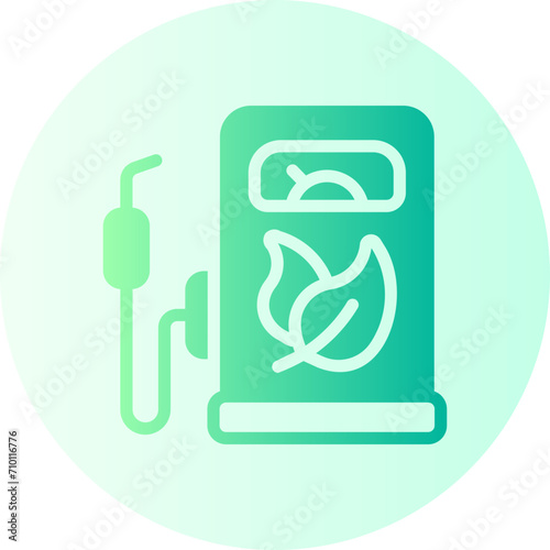 biofuel gradient icon