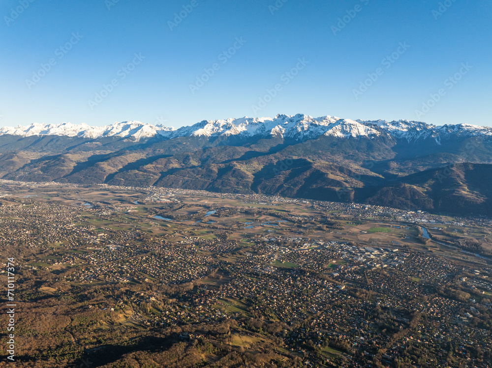 Vallée du Grésivaudan, entre Chambéry et Grenoble