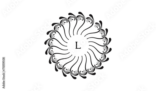 Luxury Alphabetical Circular Logo