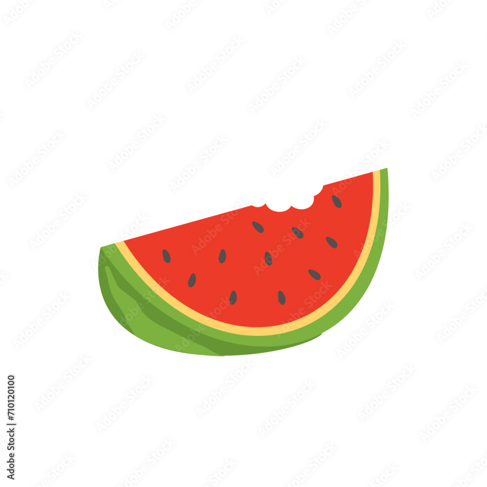 Watermelon Isolated Vector Watermelon Isolated Vector