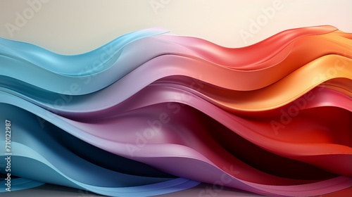 Abstract gradient background. AI generate illustration