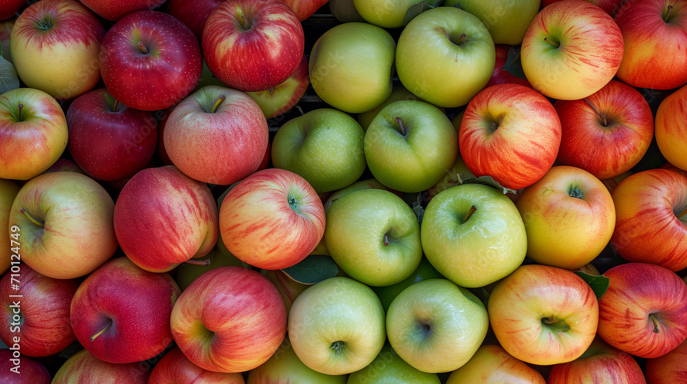 Assorted Apples A Fresh Market Display Assorted Apples A Fresh Market Display