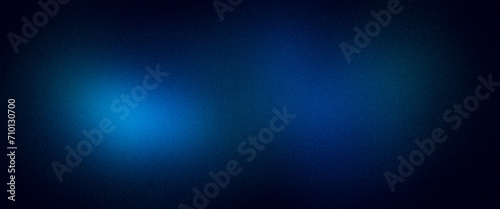 Ultrawide blue azure turquoise dark abstract gradient grainy premium background. Perfect for design, banner, wallpaper, template, art, creative projects, desktop. Exclusive quality, vintage style photo