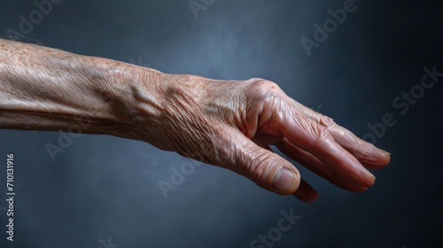 A close up view of a person's hand holding an object. This versatile image can be used in various contexts