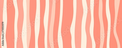 Background seamless playful hand drawn light pastel coral pin stripe fabric pattern