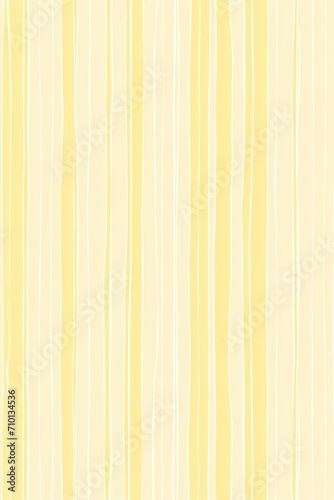 Background seamless playful hand drawn light pastel yellow pin stripe fabric pattern