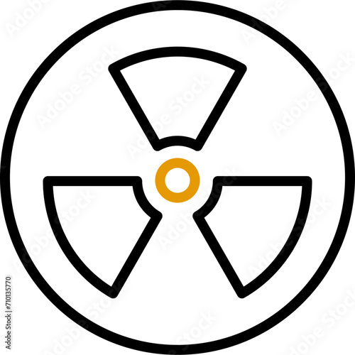 Icon Fabric Properties Black and Yellow - toxic