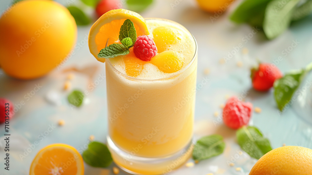 yellow fruit smoothie yellow fruit smoothie