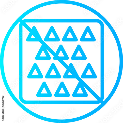 Free Download Icon Fabric Properties blue Color gradient - no slip mat - GFXLoad