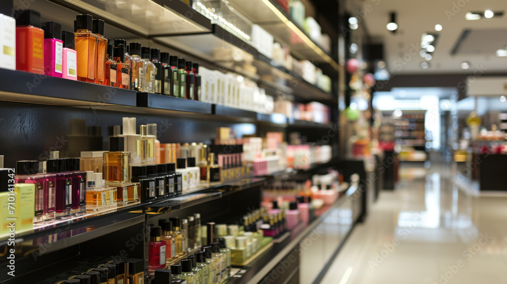 Store filled with wide selection of cosmetics. Perfect for beauty enthusiasts and makeup lovers.