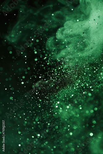 A close up view of a green and black background. Suitable for various design projects