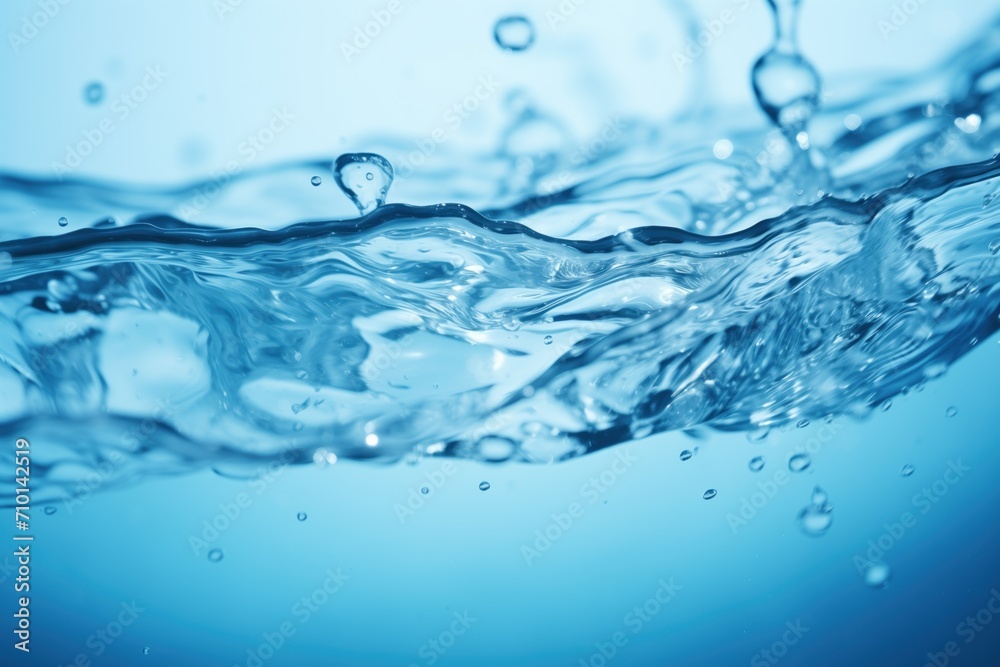 water splash background in blue water splash background in blue