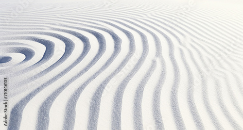 Walking on a rippled sand dune, remote beauty generated by AI