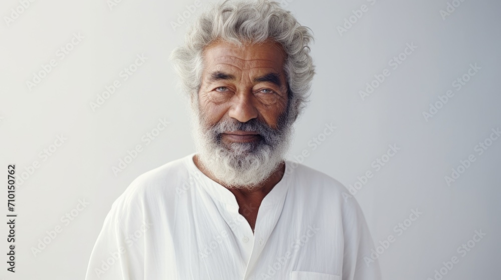Portrait of bearded old age man having white hair, natural senior man wrinkles. Old face Portrait of bearded old age man having white hair, natural senior man wrinkles. Old face