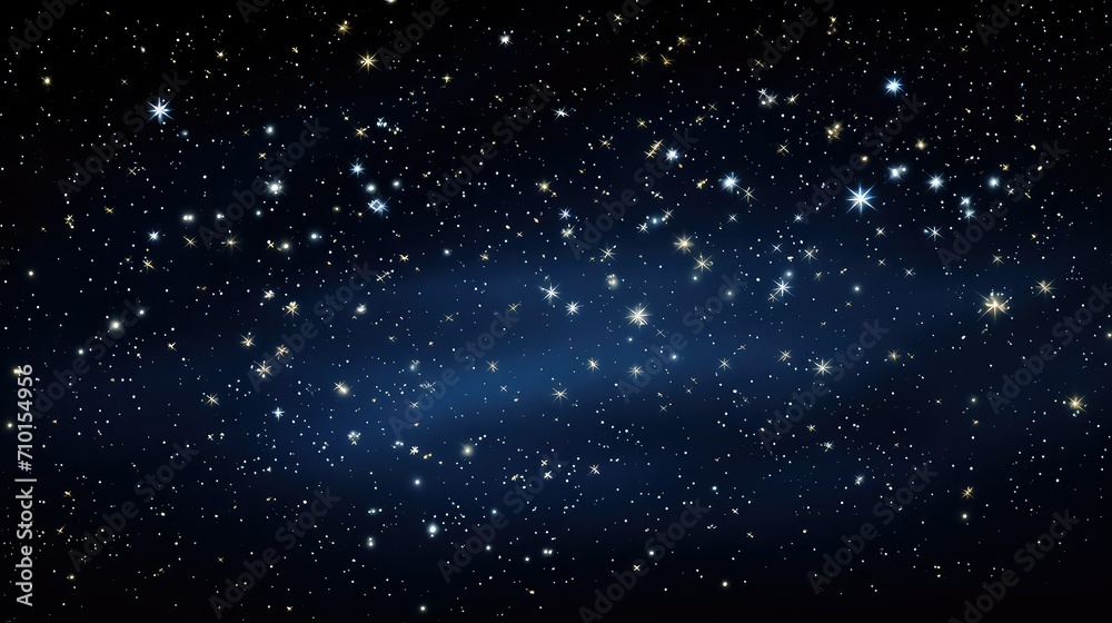 celestial shiny stars background illustration night sky, sparkle glitter, galaxy luminous celestial shiny stars background