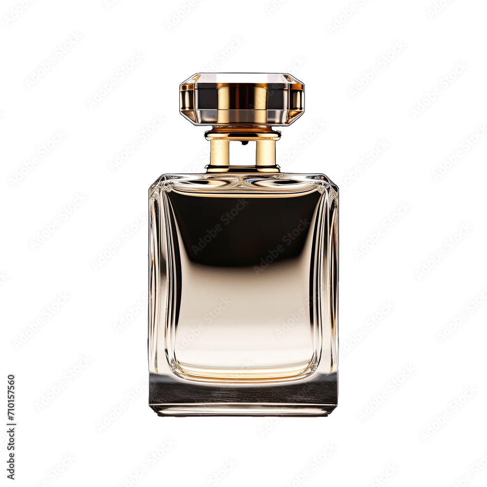 A Stylish Perfume Bottle.. Isolated on a Transparent Background. Cutout PNG. A Stylish Perfume Bottle.. Isolated on a Transparent Background. Cutout PNG.