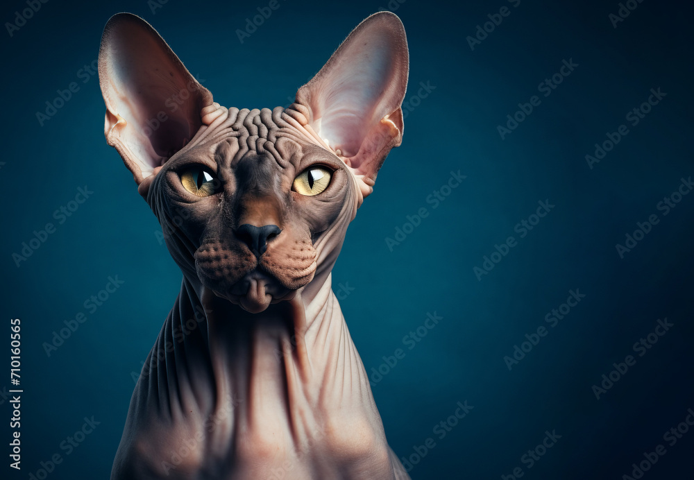 portrait of a swinx cat