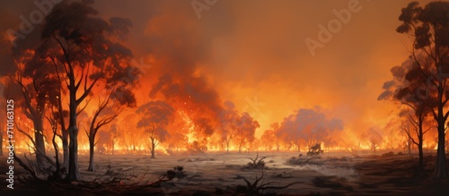 Australian bushfire © TheWaterMeloonProjec