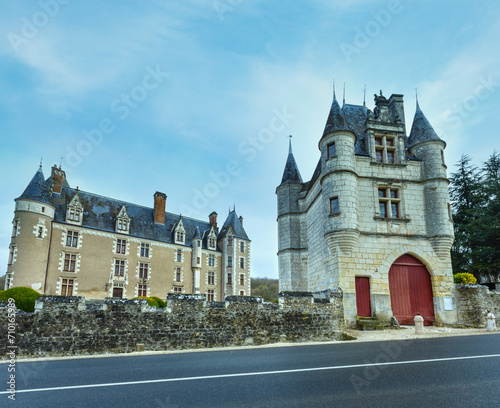 The Chateau de Montpoupon, France. photo