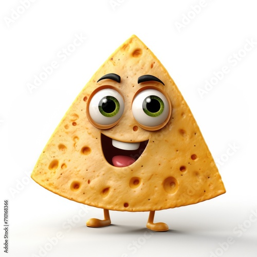 Cute Cartoon Tortilla Chip ...