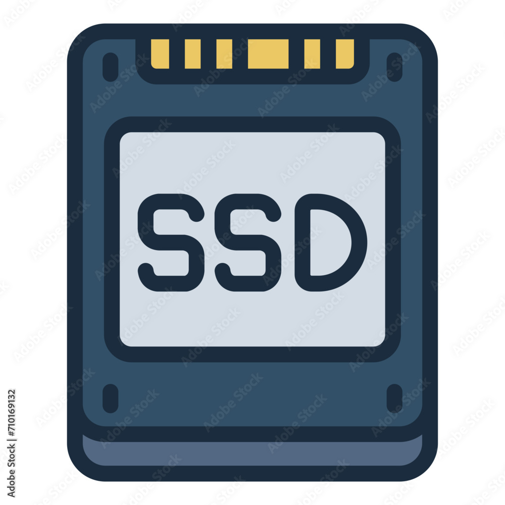 SSD Storage icon SSD Storage icon