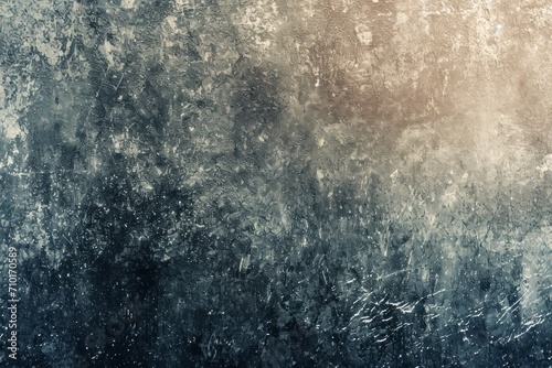 grungy, distressed texture in shades of blue and grey, with a faded, vintage appearance.