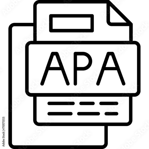 Apa File Icon