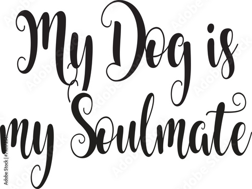 Doggy Quote, Funny Dog Quote, Cute Puppy Design, Cute Dog quotes eps cut file, Touching Dog quotes design, Cute Puppy cut file, Dog eps files, Vector
