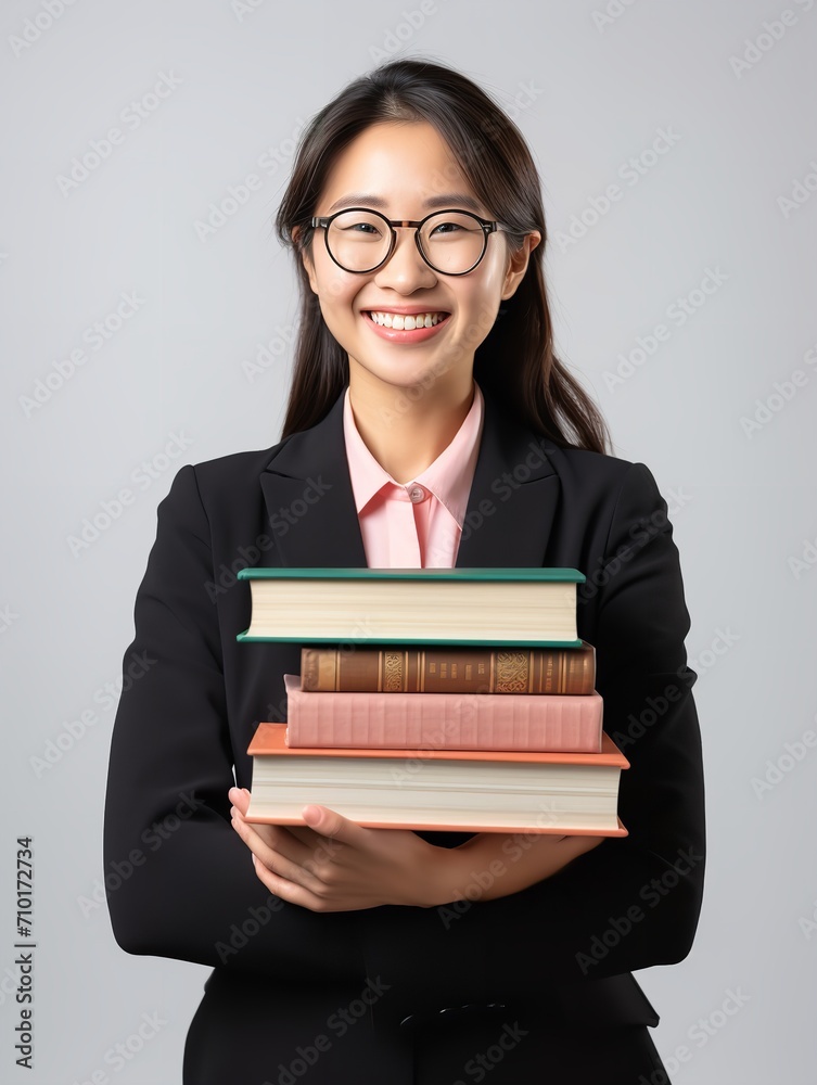 Female Teacher Leading Class, AI Generated Female Teacher Leading Class, AI Generated