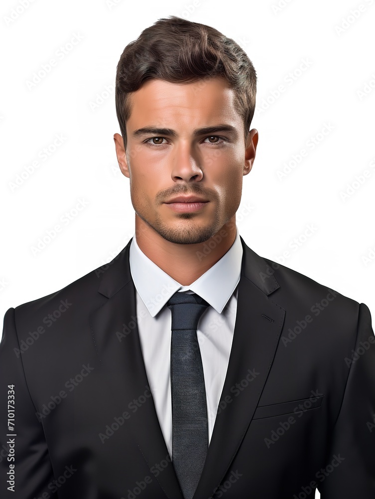 Male Business Manager Leading Team, AI Generated Male Business Manager Leading Team, AI Generated