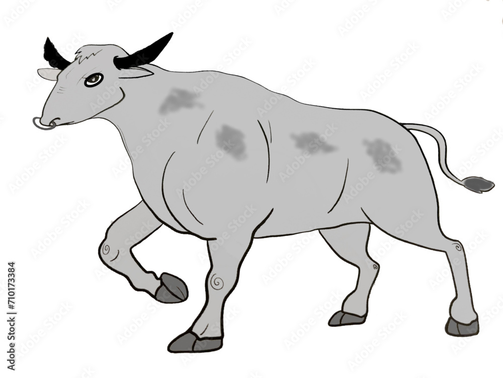 Fototapeta premium bull