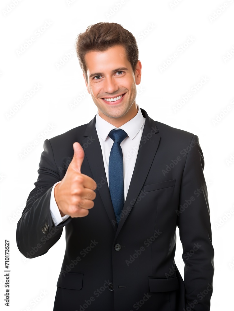 Male Business Manager Leading Team, AI Generated Male Business Manager Leading Team, AI Generated