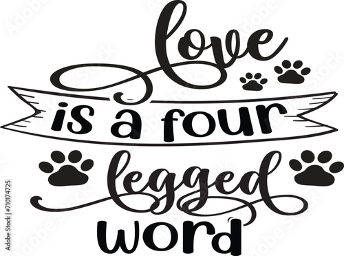 Doggy Quote, Funny Dog Quote, Cute Puppy Design, Cute Dog quotes eps cut file, Touching Dog quotes design, Cute Puppy cut file, Dog eps files, Vector