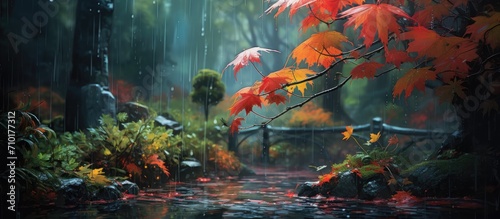 Autumn rain for planting