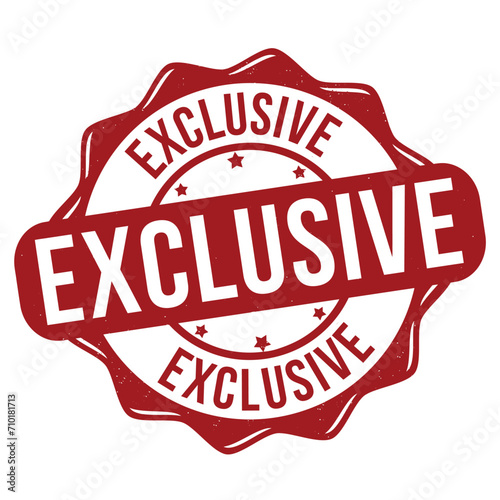 Exclusive grunge rubber stamp