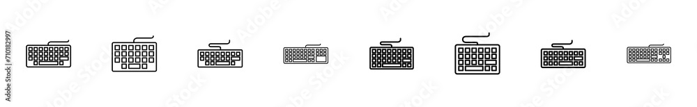 Keyboard icon set. keyboard vector symbol Keyboard icon set. keyboard vector symbol