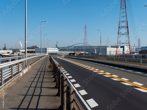 大阪港内港に架かる平林大橋 photo