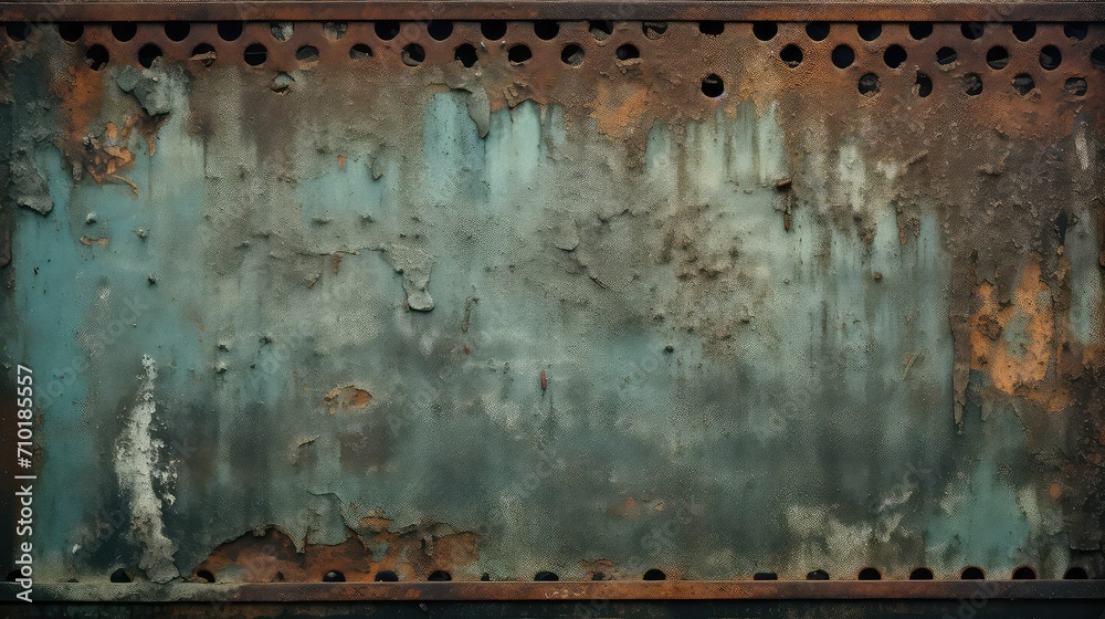 Fototapeta premium worn material grunge background illustration aged weathered, rough old, rustic industrial worn material grunge background
