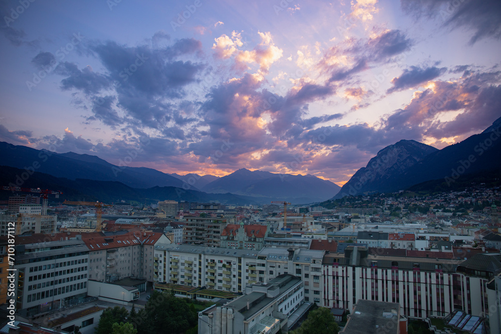 Innsbruck Rooftop City Sky View