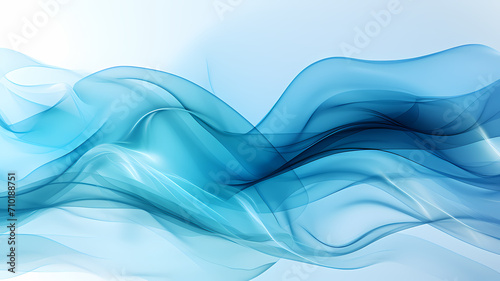 white and blue abstract digital art background with smoke effects