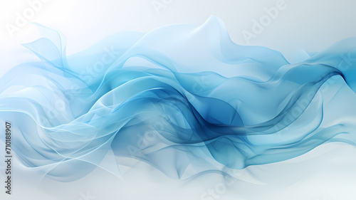 white and blue abstract digital art background with smoke effects