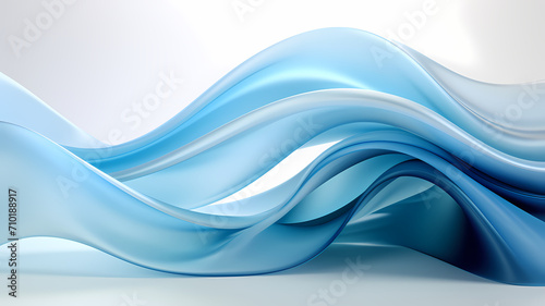 futuristic white and blue abstract digital art background