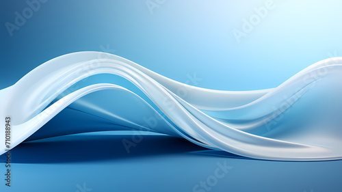white and blue digital art background