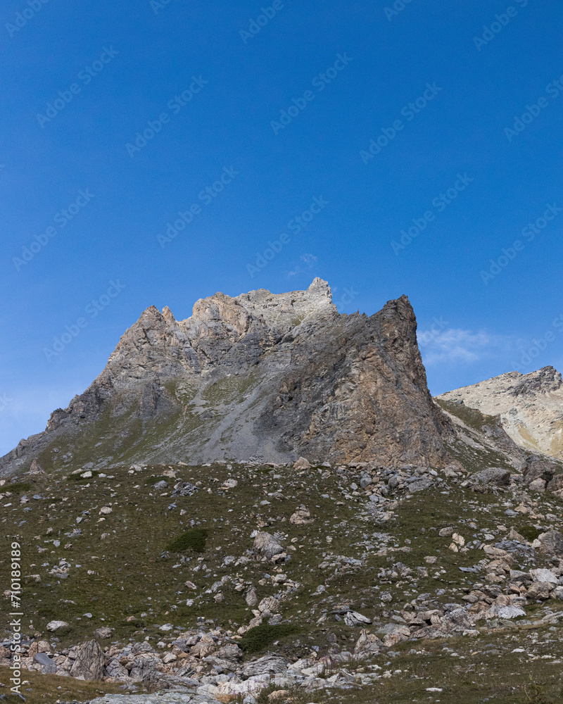 Obraz premium Mountain peaks of d'Arolla Switzerland